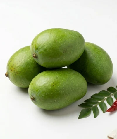 सबसे सस्ती सब्जी मंडी green pickle mango (लोन्च कयरी)